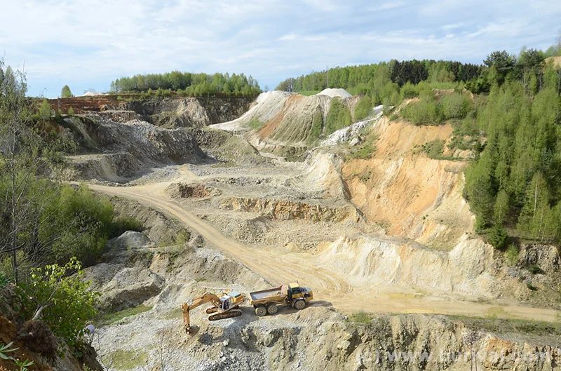Mineralogická lokalita Silbergrube, Waidhaus, Oberpfalz, Germany