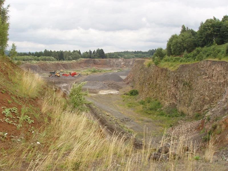Mineralogická lokalita Smrčí u Semil, Czech Republic