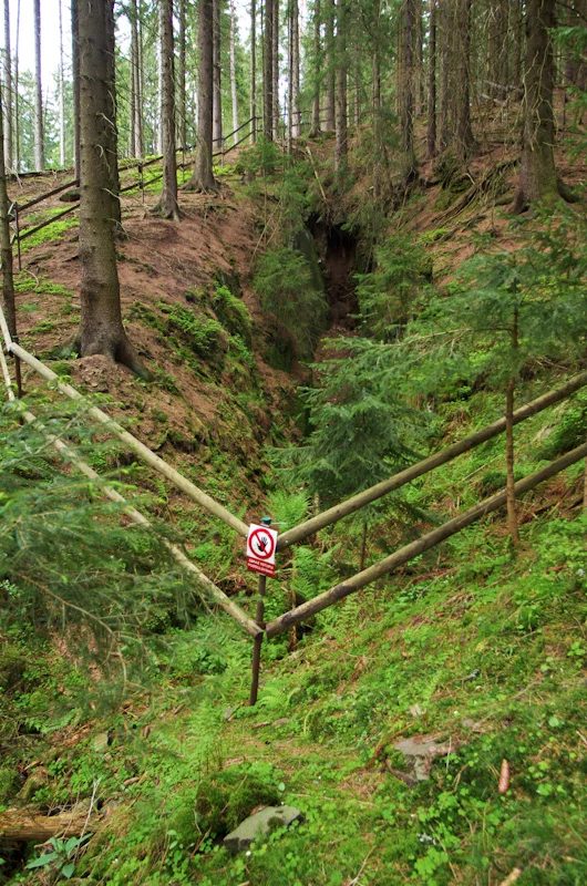 Mineralogická lokalita Smrkovec, štola Anna, Czech Republic
