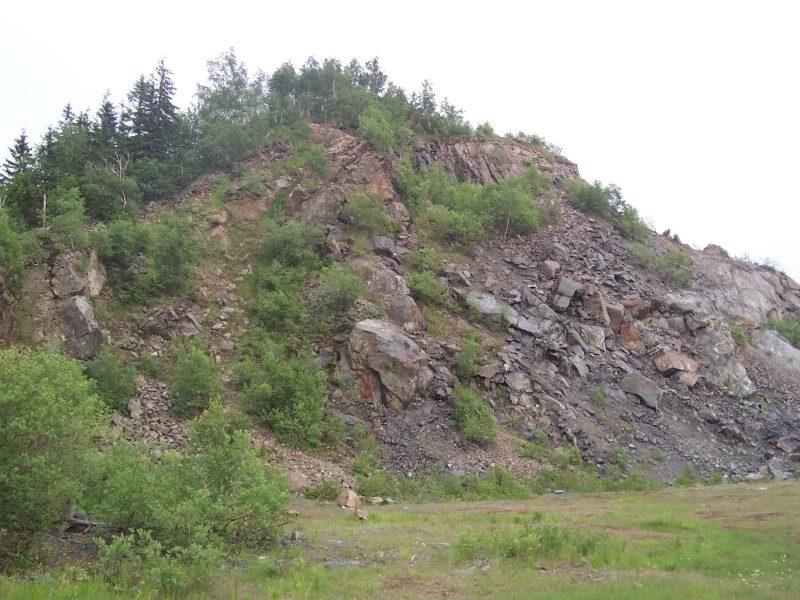 Mineralogická lokalita Špičák, Deštné v Orlických horách, Czech Republic