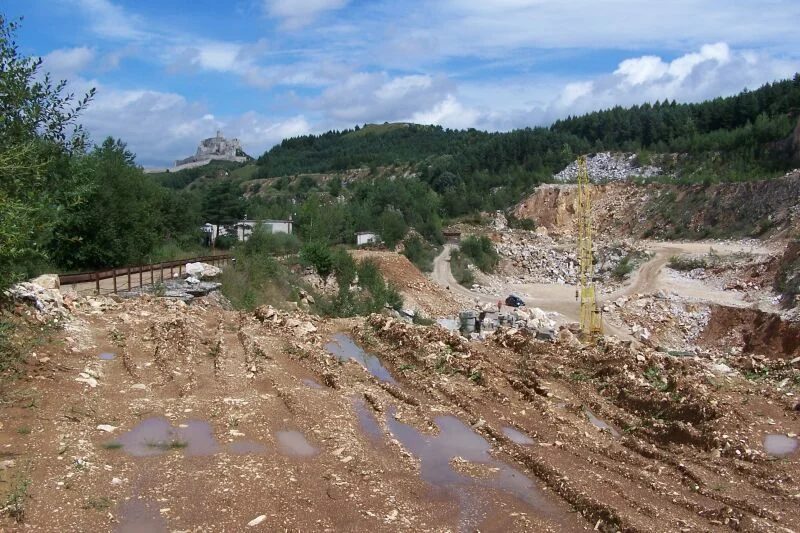 Mineralogická lokalita Spišské Podhradie, Slovakia