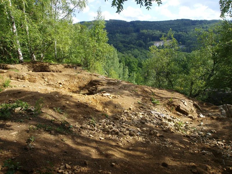 Mineralogická lokalita Vápenná, Vycpálkův lom, Czech Republic