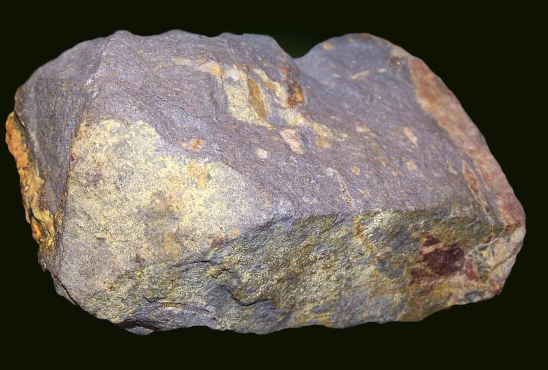 Fotografie minerálu Clausthalit z lokality Horní Hoštice, Czech Republic