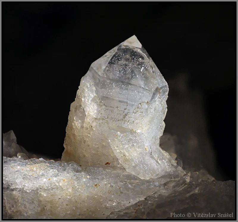 Fotografie minerálu Křemen z lokality Banská Belá, Slovakia
