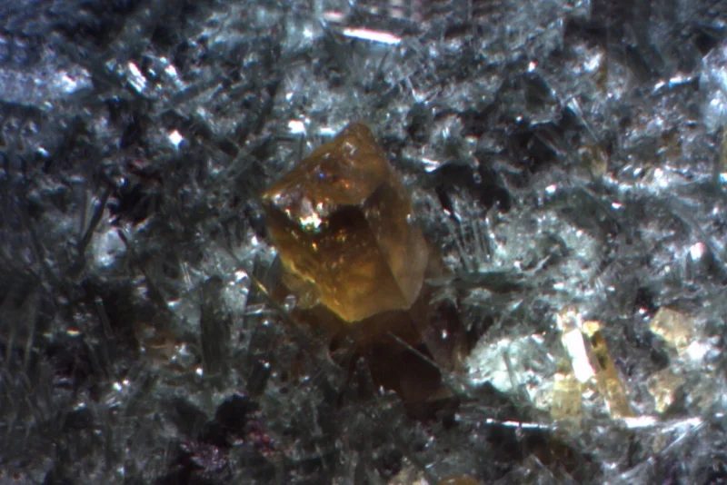 Fotografie minerálu Epidot z lokality Wedretta di Sissone, Italy