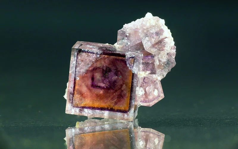 Fotografie minerálu Fluorit z lokality Krupka, štola Barbora, Czech Republic