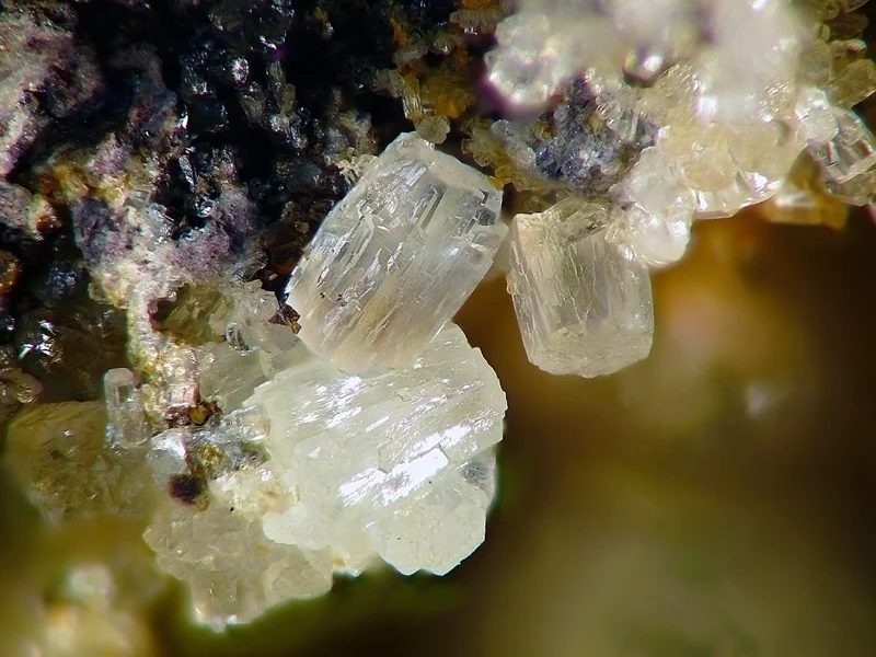 Fotografie minerálu Fluorapatit (var. staffelit) z lokality Valeč, Czech Republic