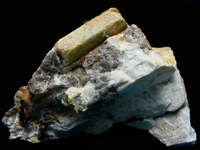 Fotografie minerálu Beryl z lokality Maršíkov, Střelecký důl, Czech Republic