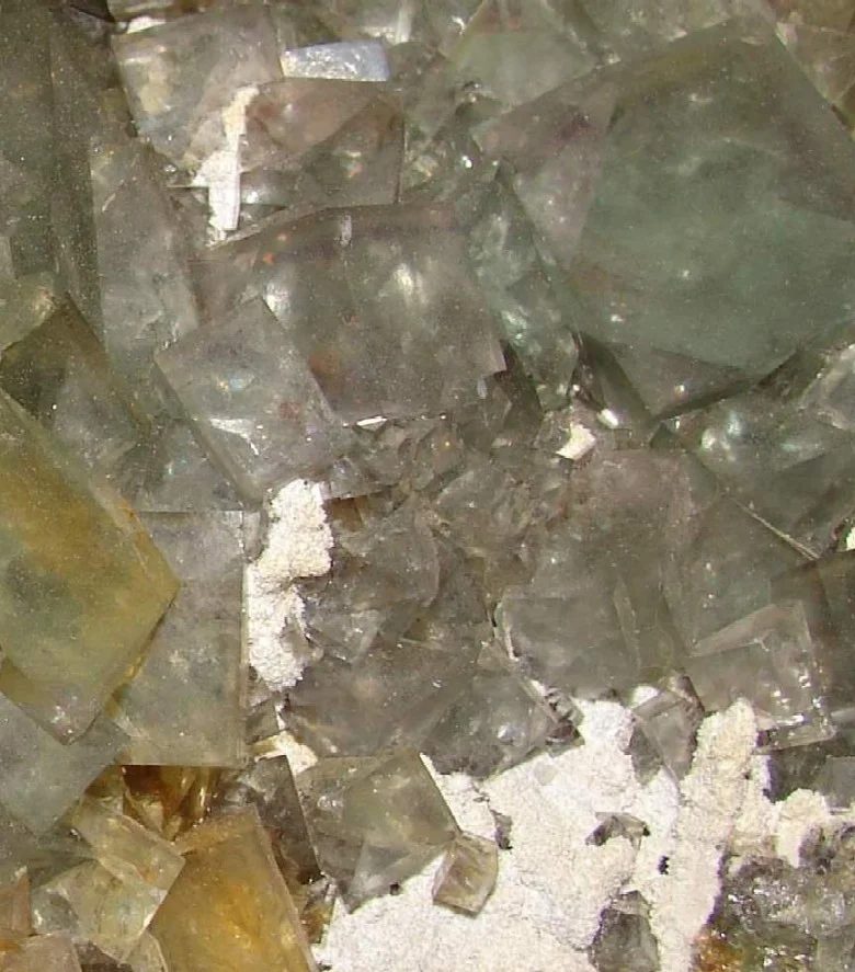 Fotografie minerálu Fluorit z lokality Budjgar, Mongolia