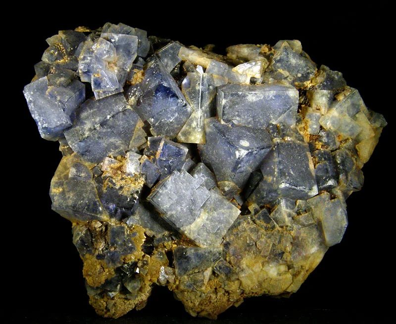 Fotografie minerálu Fluorit z lokality Černý Potok, Czech Republic