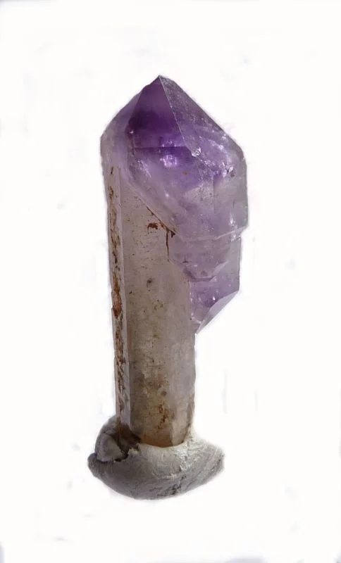 Fotografie minerálu Křemen (var. ametyst) z lokality Nové Veselí, Czech Republic