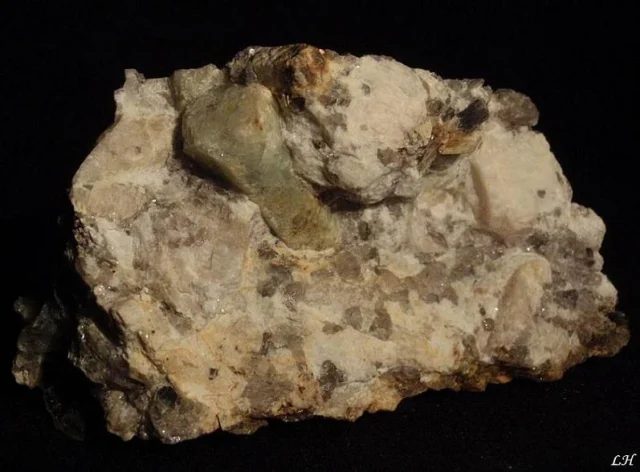 Fotografie minerálu Beryl z lokality Maršíkov, Střelecký důl, Czech Republic