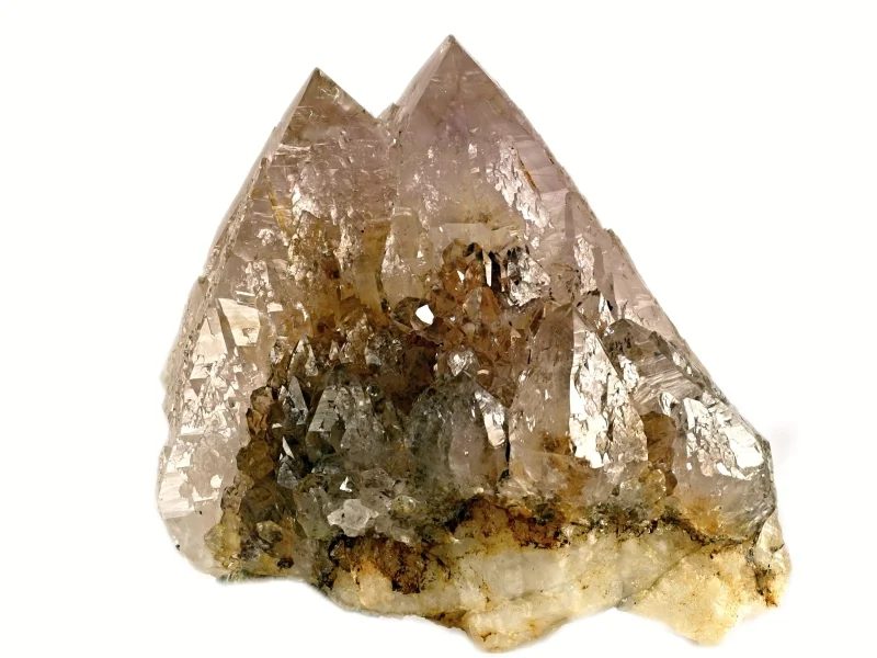 Fotografie minerálu Křemen (var. ametyst) z lokality Vyskytná, Czech Republic