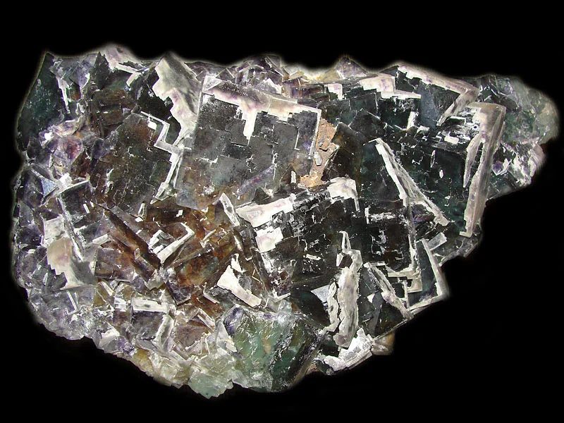 Fotografie minerálu Fluorit z lokality Budjgar, Mongolia