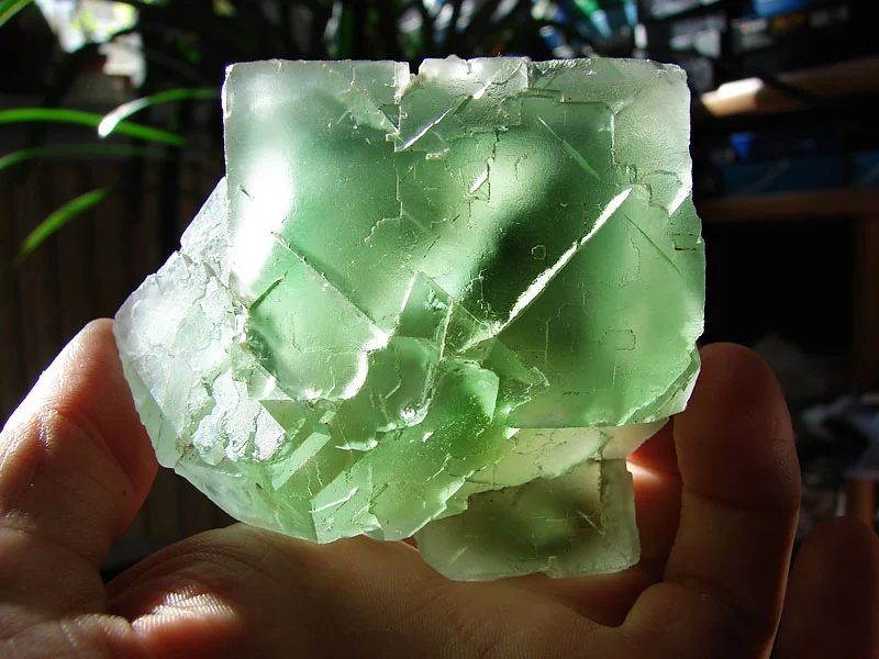 Fotografie minerálu Fluorit z lokality Prov. Hunan, China