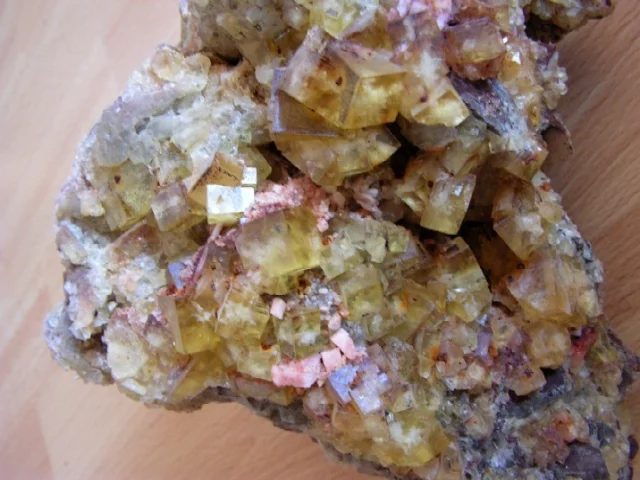 Fotografie minerálu Fluorit z lokality Předklášteří, Dřínová, Czech Republic