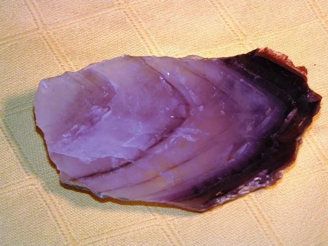 Fotografie minerálu Křemen (var. ametyst) z lokality Ciboušov, Czech Republic