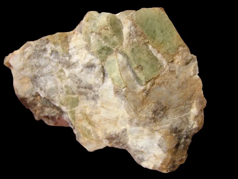 Fotografie minerálu Beryl z lokality Bienergraben, Sobotín, Czech Republic