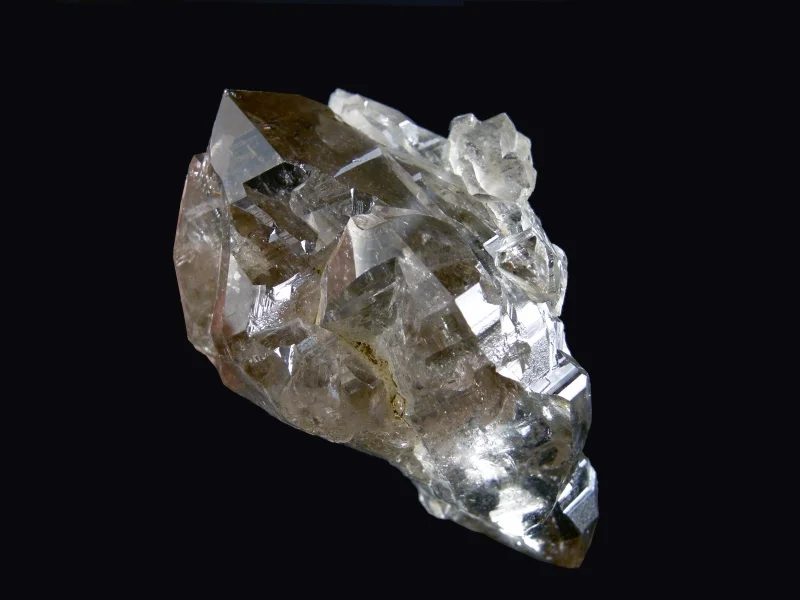 Fotografie minerálu Křemen (var. záhněda) z lokality Zinggenstock, Switzerland