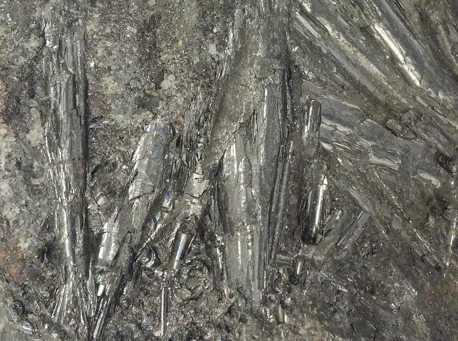 Fotografie minerálu Cylindrit z lokality Poopo, Bolivia