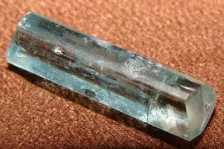 Fotografie minerálu Beryl (var. akvamarín) z lokality Hutag Ull Ord, Mongolia