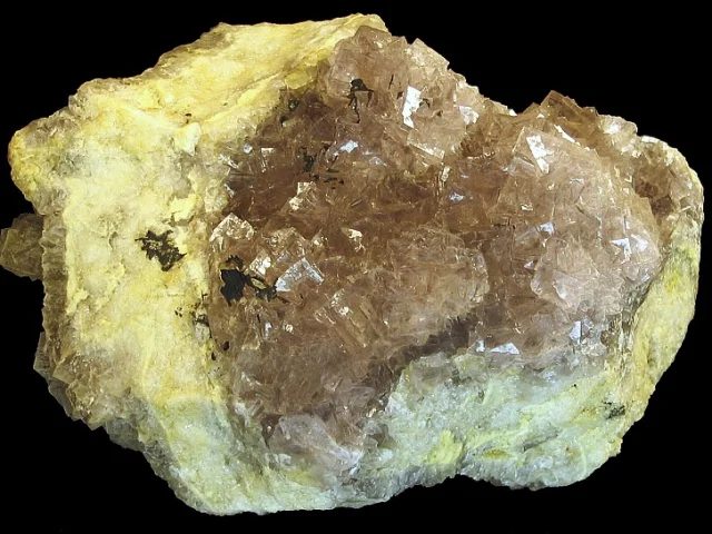 Fotografie minerálu Fluorit z lokality Jílové u Děčína, Czech Republic