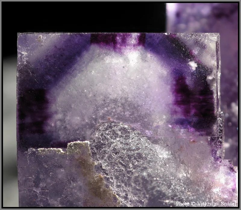 Fotografie minerálu Fluorit z lokality Yaogangxian Mine, China