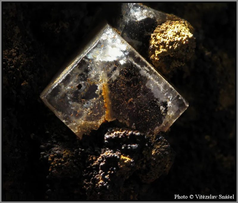 Fotografie minerálu Fluorit z lokality Budjgar, Mongolia