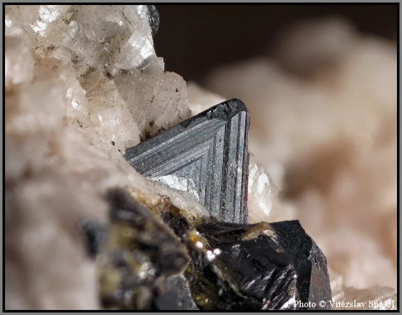 Fotografie minerálu Tetraedrit z lokality Cavnic, Romania