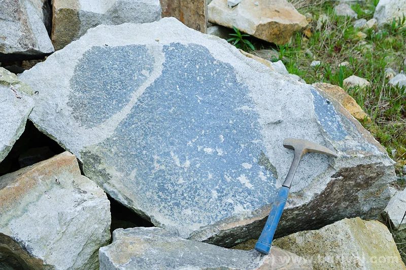 Fotografie minerálu Vivianit z lokality Silbergrube, Waidhaus, Oberpfalz, Germany