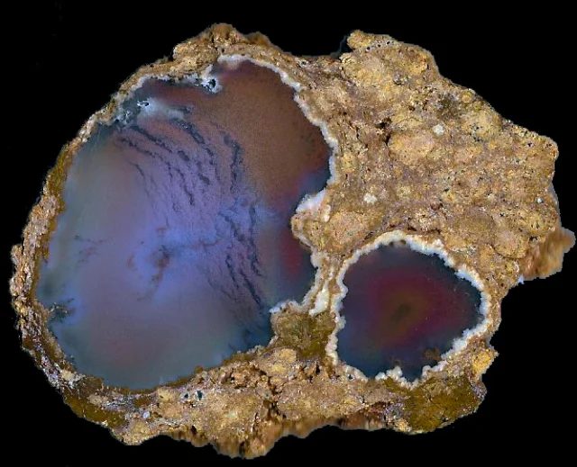 Fotografie minerálu Křemen (var. chalcedon) z lokality Ahníkov, Czech Republic