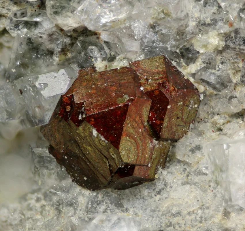 Fotografie minerálu Pyrit z lokality Pezinok, Trojárová, Slovakia