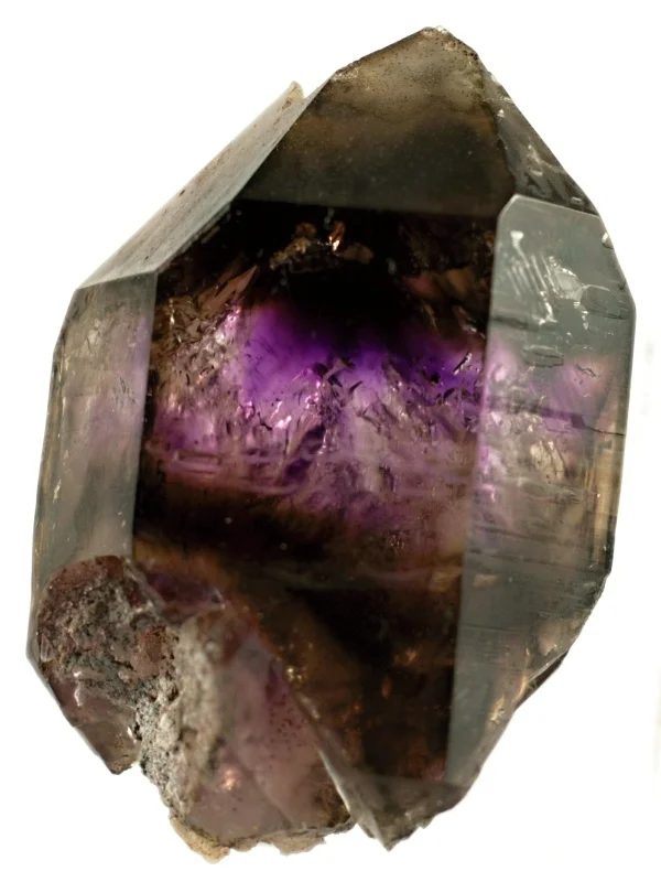 Fotografie minerálu Křemen (var. ametyst) z lokality Brandberg, Namibia