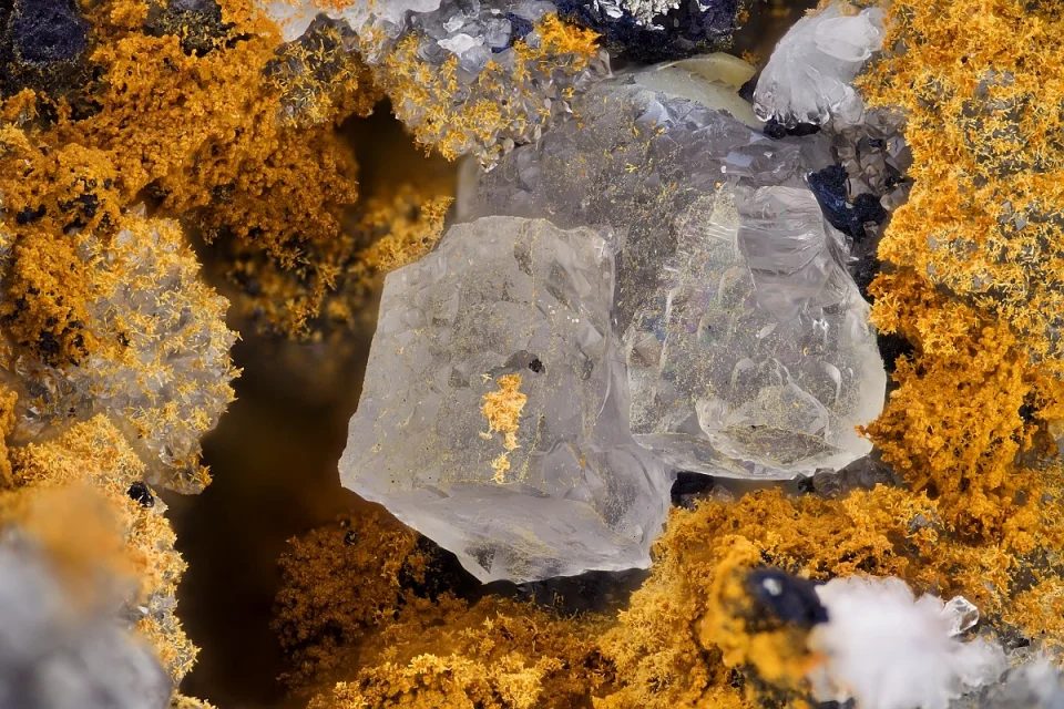 Fotografie minerálu Fluorit z lokality Clara mine, Denmark