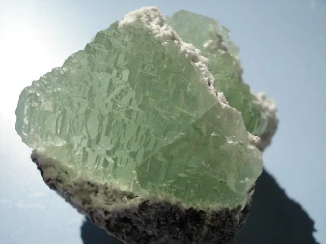 Fotografie minerálu Fluorit z lokality Xiang Jue Pu Mine, China