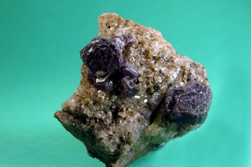 Fotografie minerálu Fluorit z lokality Cínovec, Czech Republic