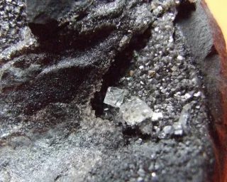 Fotografie minerálu Křemen z lokality Zbýšov, důl Jindřich II, Czech Republic