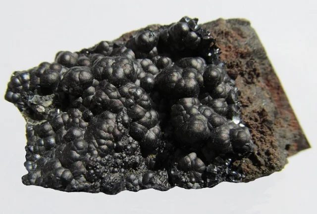 Fotografie minerálu Uraninit z lokality Příbram, Czech Republic