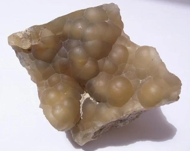 Fotografie minerálu Křemen (var. chalcedon) z lokality Byšta, Slovakia