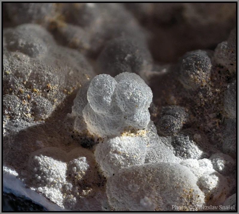 Fotografie minerálu Křemen (var. chalcedon) z lokality Bernartice, Czech Republic