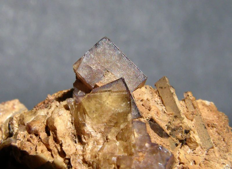 Fotografie minerálu Fluorit z lokality Petlery, Czech Republic