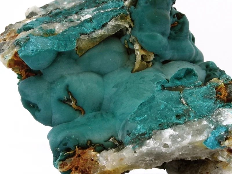 Fotografie minerálu Pseudomalachit z lokality Ľubietová, Horný Ladislav, Slovakia