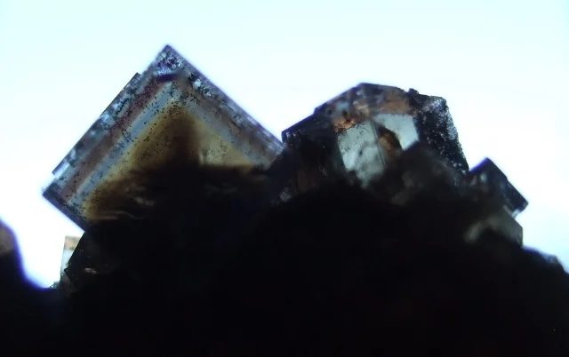 Fotografie minerálu Fluorit z lokality Vrchoslav u Teplic, Czech Republic