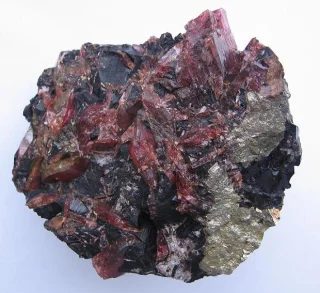 Fotografie minerálu Rodonit z lokality Chvaletice, Czech Republic