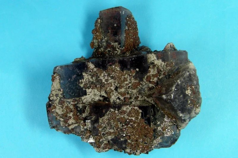 Fotografie minerálu Fluorit z lokality El Hamman, Morocco