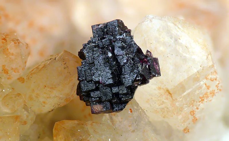 Fotografie minerálu Fluorit z lokality Cínovec, Czech Republic