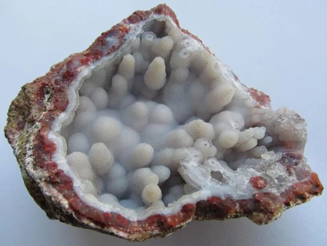 Fotografie minerálu Křemen (var. chalcedon) z lokality Sidi Rahal, Morocco
