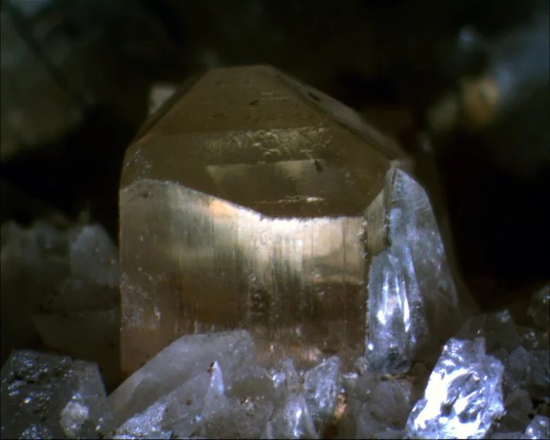 Fotografie minerálu Topaz z lokality Schneckenstein, Germany