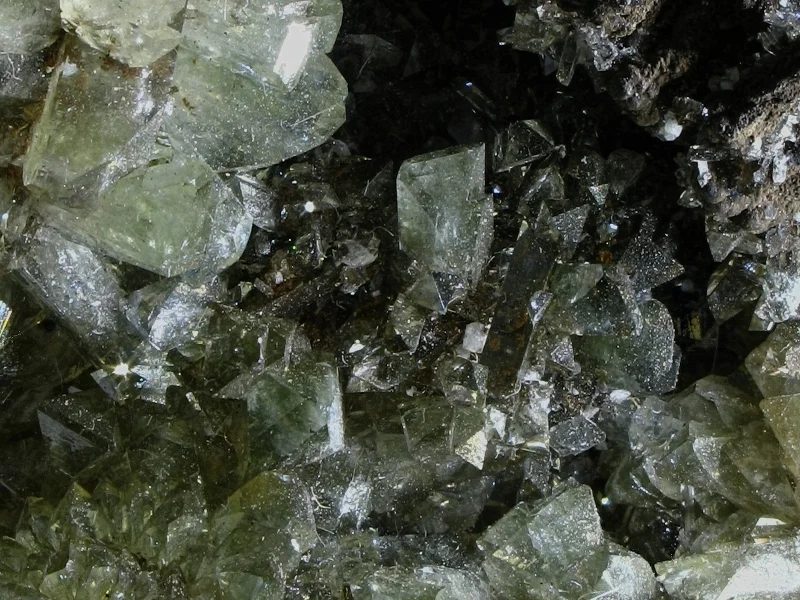Fotografie minerálu Adamin z lokality Ojuela, Mapimí, Durango, Mexico