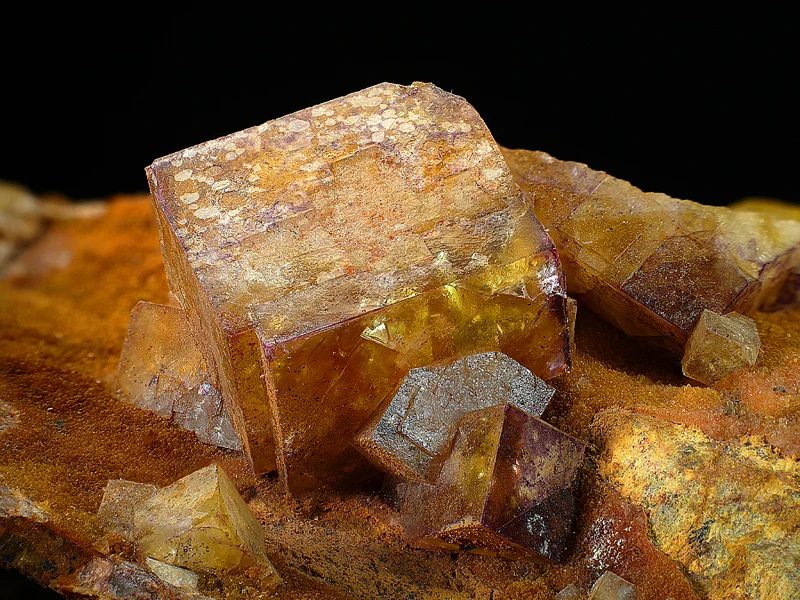 Fotografie minerálu Fluorit z lokality Vrchoslav, Czech Republic